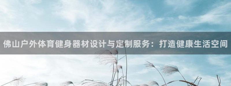 耀世平台注册登录:佛山户外体育健身器材设计与定制服务:打造健